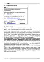 6 C USTOMER TECHNICAL ASSISTANCE HSD SpA TECHNOLOGICAL (Page 8 / 9) HSD Spindle AT MT Series Installation, Operation and Maintenance Instructions and Precautions